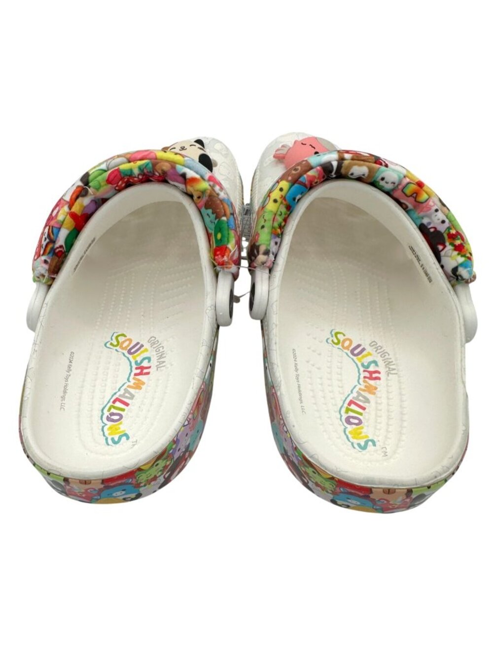 Crocs Squishmallows Clogs M8 W10 White Colorful Classic Cartoon Shoe Charms NEW - Picture 9 of 16